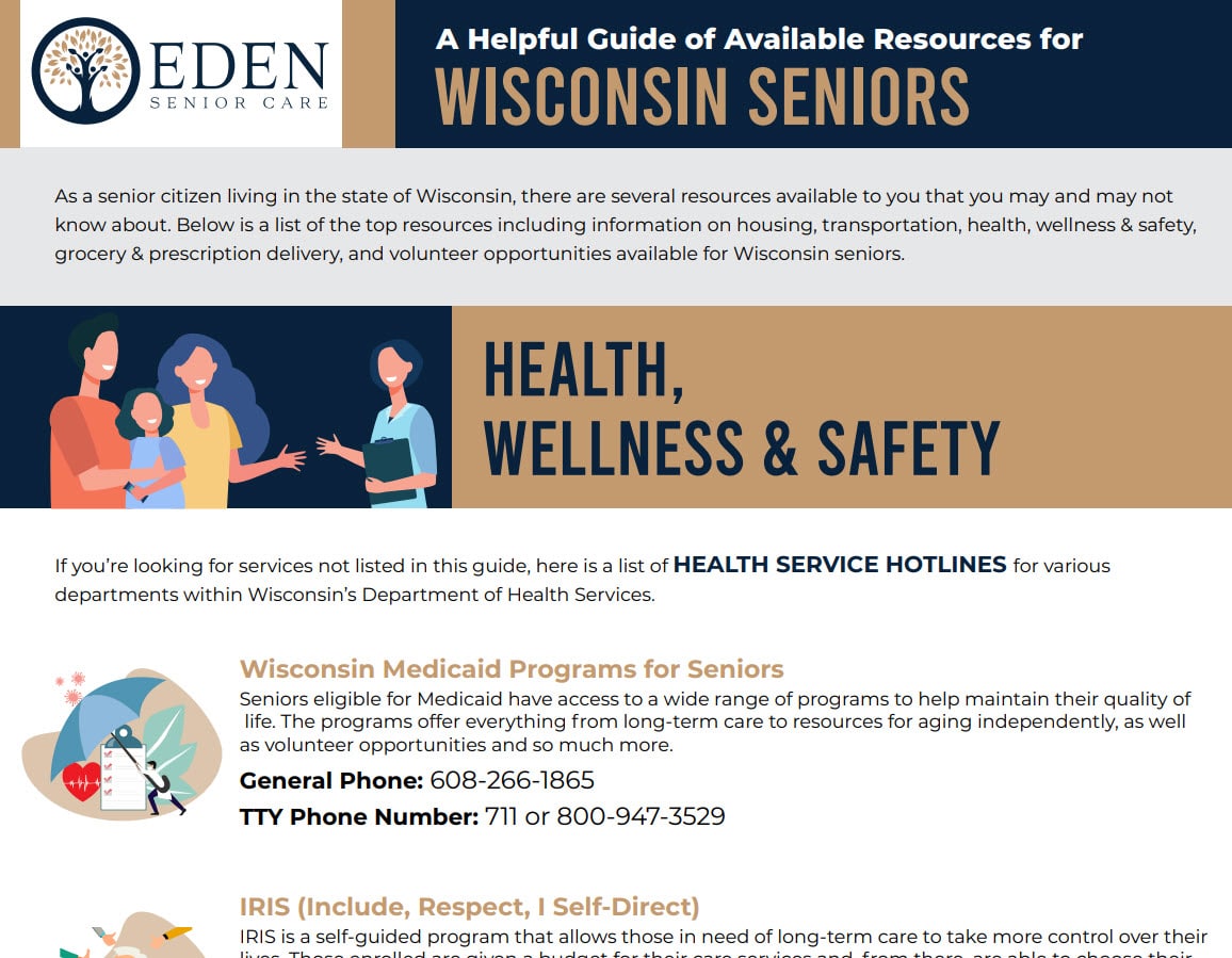 A Helpful Guide to Available Resources for Wisconsin Seniors Eden